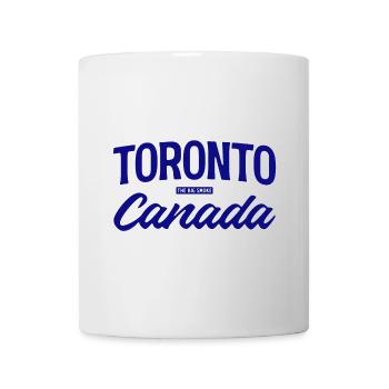 Toronto Canada Lettering Design - Mug blanc - blanc - Devant