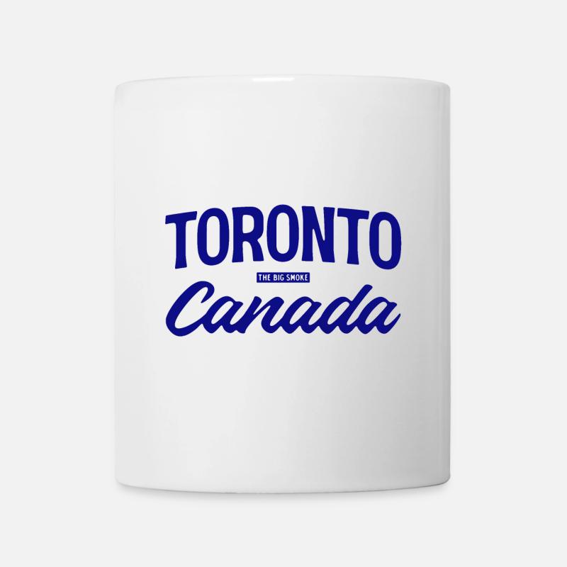 Toronto Canada Schriftzug Design - Tasse - Weiß