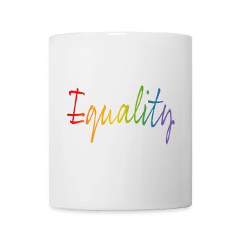 Rainbow equality | LGBT lgbtqi queer - Mug - white - Front