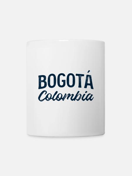 Bogotá Kolumbien Vintage Schriftzug - Tasse - Weiß