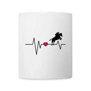 Heartbeat Show Jumper - Mug - white - Front