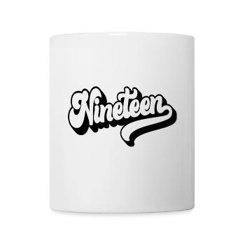 Nineteen 19th Birthday Boys Girls 19 Years Old - Mug - white - Front