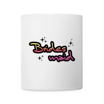 Bridesmaid Polterabend Verlobung JGA Team Braut - Tasse - Weiß - Vorne