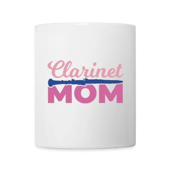 Klarinette Mama - Tasse - Weiß - Vorne