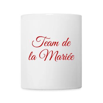 EVJF Team Future Mariée. Enterrement célibataire - Mug blanc - blanc - Devant