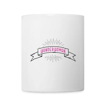 Wanderwoman Banderole Bow - Mug - white - Front