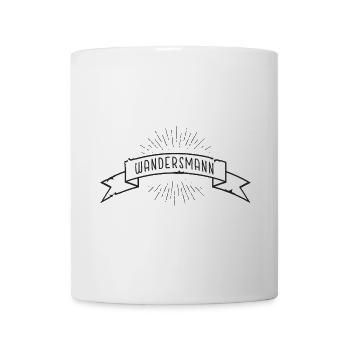 Wandersmann banderole bow with beams - Mug - white - Front