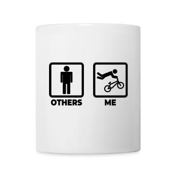 BMX Saying - Mug - white - Front