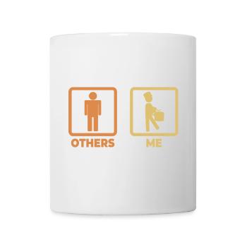 Horaire du batteur - Mug blanc - blanc - Devant
