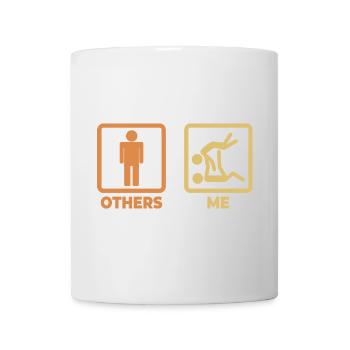 Judo stick figure - Mug - white - Front