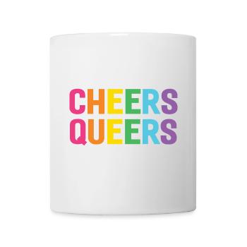 LGBTQ-Prost Queers - Tasse - Weiß - Vorne