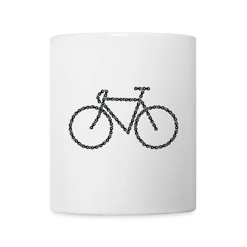 Bicycle sketch - Mug - white - Front