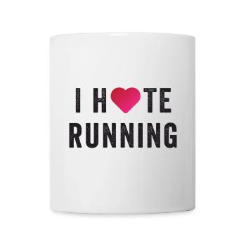 I Love/Hate Running - Mug - white - Front