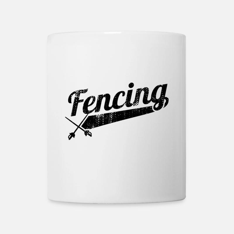 Escrime - Mug blanc - blanc