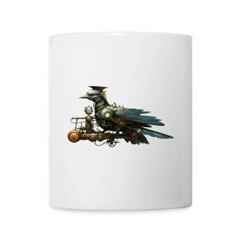Steampunk Bird - Mug - white - Front
