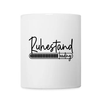 Ruhestand loading - Tasse - Weiß - Vorne