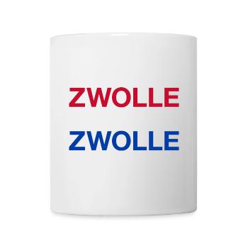 ZWOLLE Netherlands Niederlande Flagge - Tasse - Weiß - Vorne