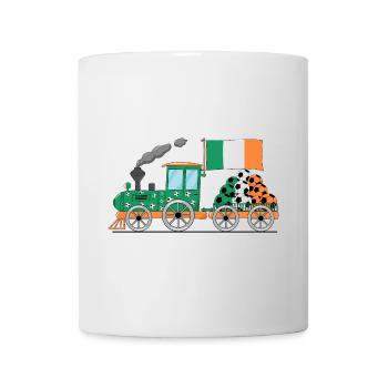 Ireland Flag Football Railway - Mug - white - Front