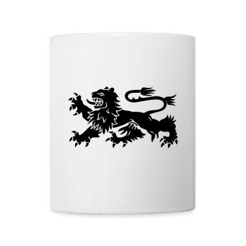 löwe - Tasse - Weiß - Vorne