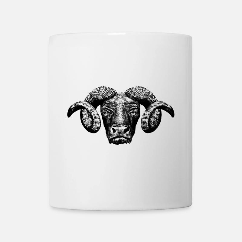 Minotaur / Head - Mug - white