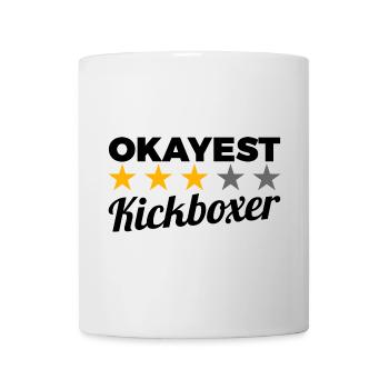 Okayest Kickboxer - Mug - white - Front
