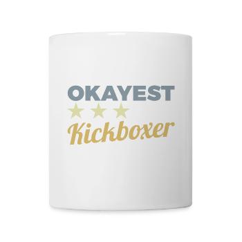 Funny Kickboxer - Mug - white - Front