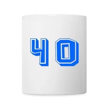 ANNIVERSARY. HAPPY BIRTHDAY. HAPPY BIRTHDAY. - Mug - white - Front