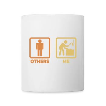 Butcher Stick Figure - Mug - white - Front