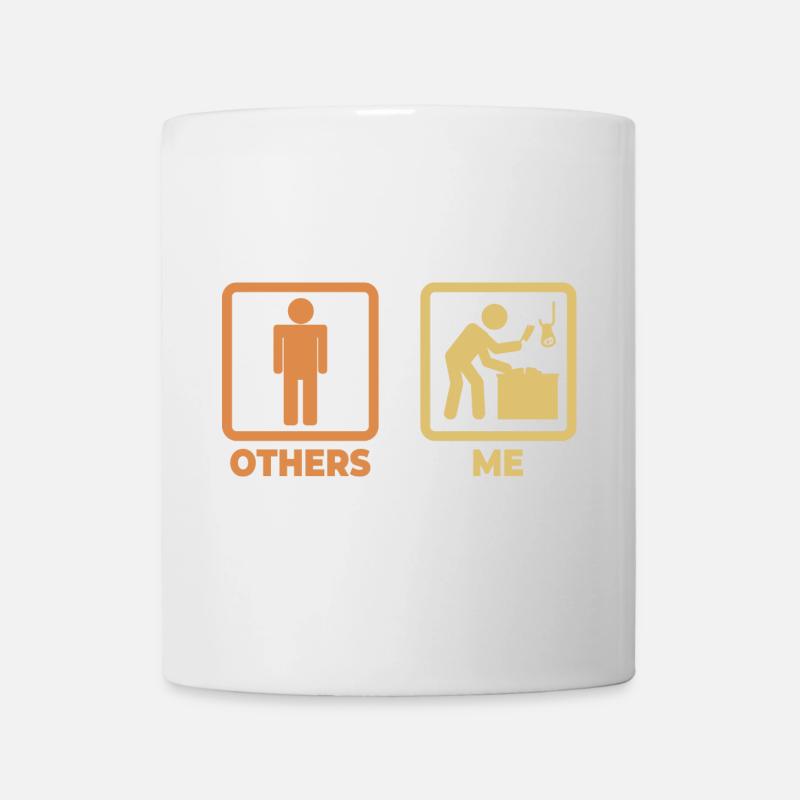 Fleischer Strichmännchen - Tasse - Weiß