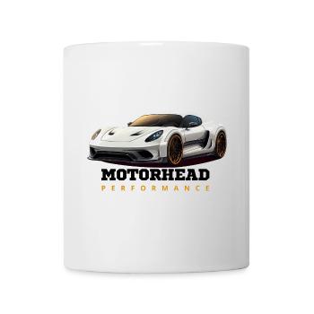 Performance-Sportwagen - Tasse - Weiß - Vorne