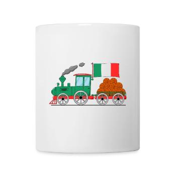 Italy Flag Basketball Railway - Mug - white - Front