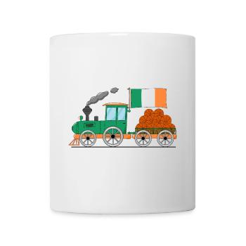 Ireland Flag Basketball Railway - Mug - white - Front