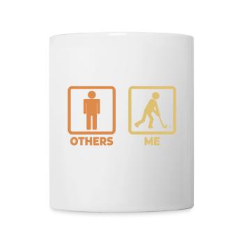 Field Hockey Stick Figures - Mug - white - Front