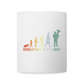 Entwicklung eines Tubisten - Tasse - Weiß - Vorne