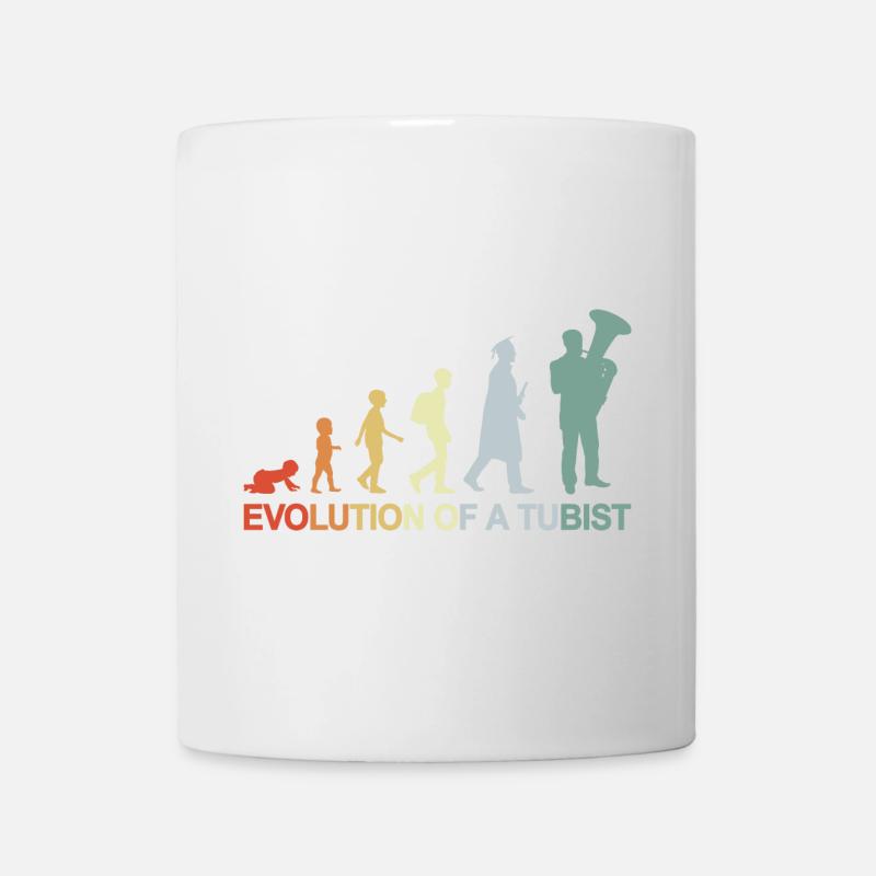 Entwicklung eines Tubisten - Tasse - Weiß