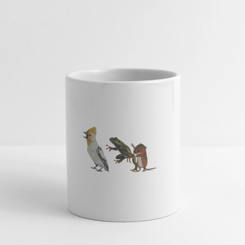 Die Polonaise oder Vogel, Frosch und Maus Tasse