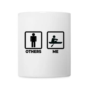 Ich als Ruderer - Tasse - Weiß - Vorne