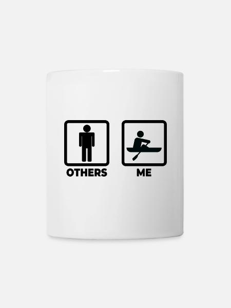 Ich als Ruderer - Tasse - Weiß