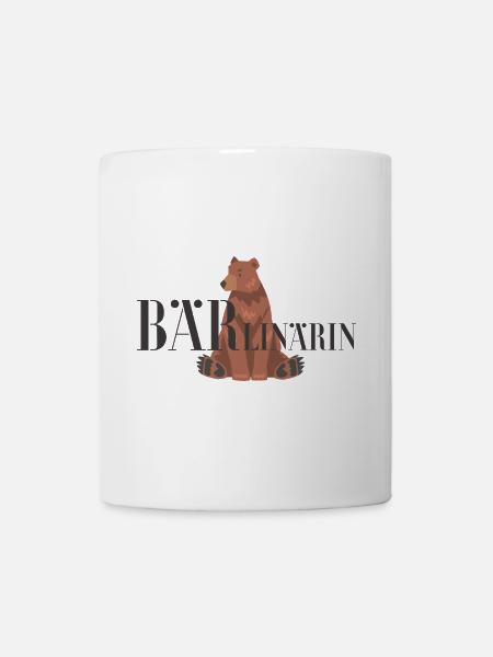 Bär Logo Illustration - Tasse - Weiß