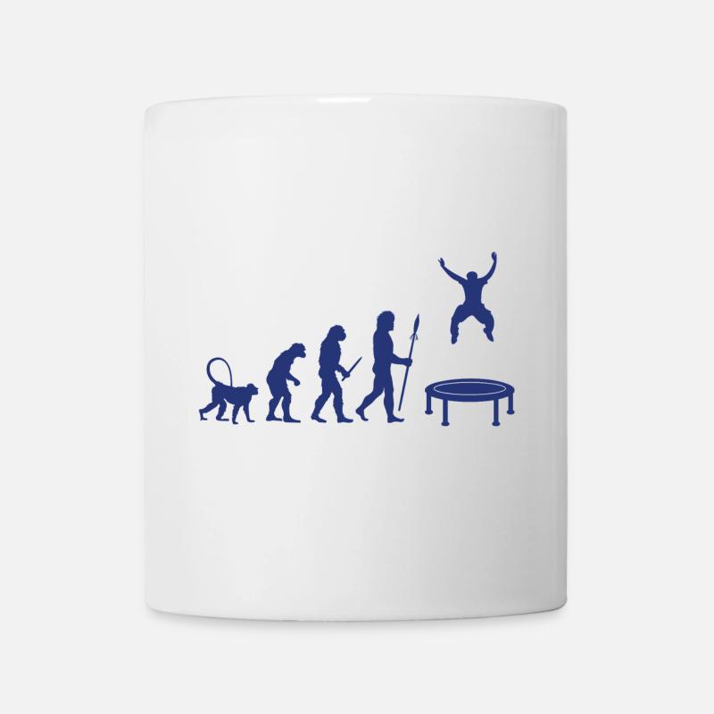 Développement du trampoline - Mug blanc - blanc