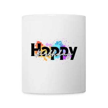 Happy birthday, Congratulations, Birthday - Mug - white - Front