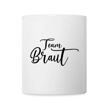 Mariée d’équipe pour enterrement de vie de jeune fille - Mug blanc - blanc - Devant