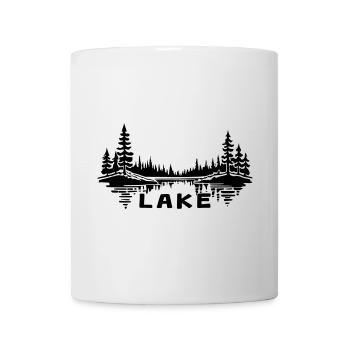 See-Reflexion [Schwarz] - Tasse - Weiß - Vorne