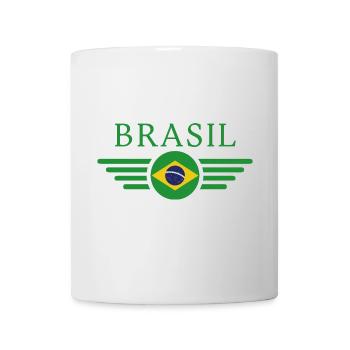 Brasilien Stil Design T-Shirt - Tasse - Weiß - Vorne