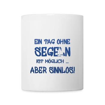 Segeln - Tasse - Weiß - Vorne