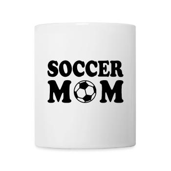 Soccer mom - Tasse - Weiß - Vorne