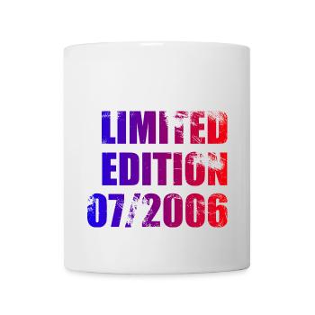 18ème Anniversaire Edition Limitée 07/2006 - Mug blanc - blanc - Devant