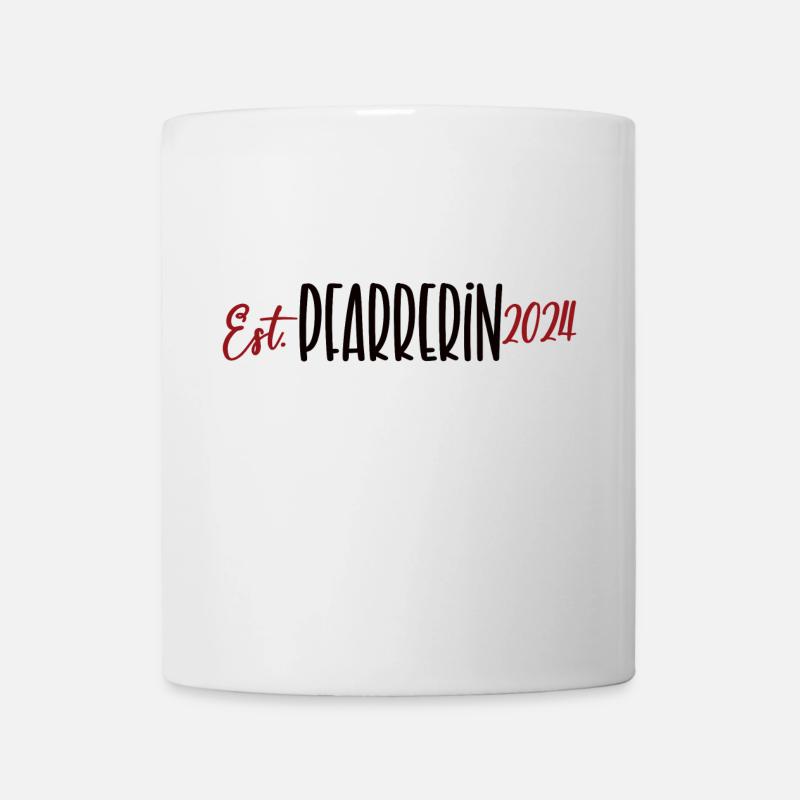 Pfarrerin 2024 Dankeschön Beruf Gemeinde Kirche - Tasse - Weiß