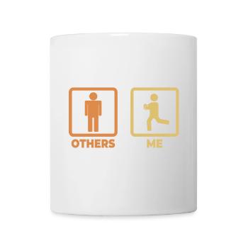Funny rugby player - Mug - white - Front