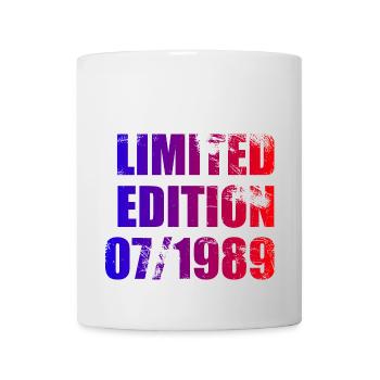 35th Birthday Limited Edition 07/1989 - Mug - white - Front